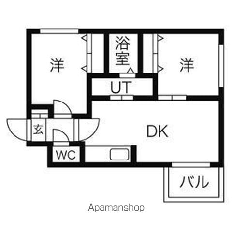 プロヴィデンス北円山の間取り写真