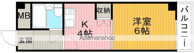 ライオンズマンション豊中蛍池の間取り写真