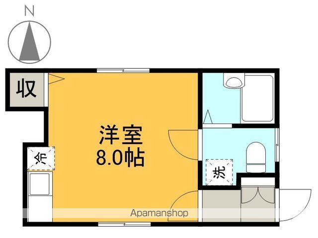 コーポ北端の間取り写真
