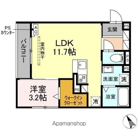 DーHILLS有玉南町の間取り写真