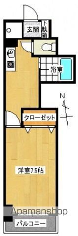 横田第二ビルの間取り写真