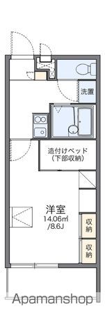 レオパレスアサクラIIIの間取り写真