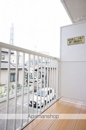 クレスト[1LDK/46.13m2]のバルコニー