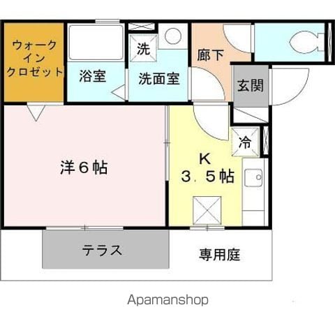 リヴェールシャトー A棟の間取り写真