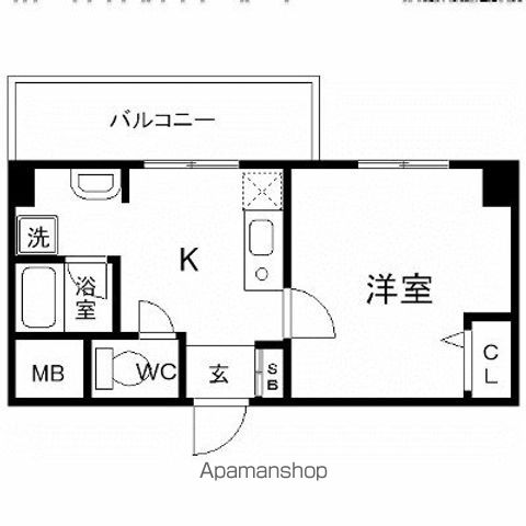 GROOVE平野の間取り写真