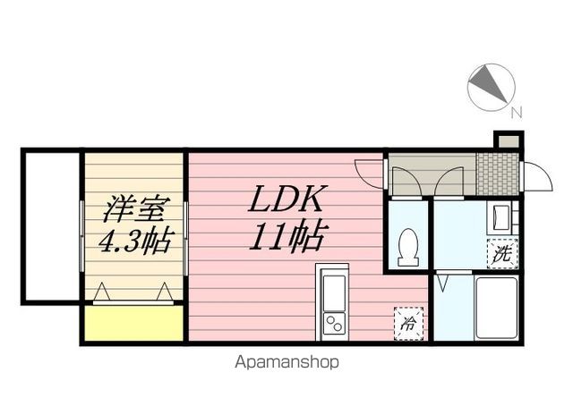 リテラ唐原の間取り