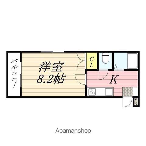 アバントヒルズの間取り写真