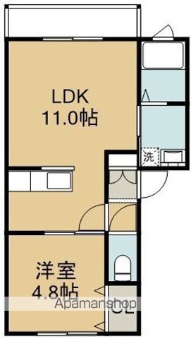 ラピスコート港の間取り写真