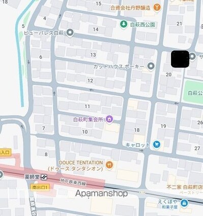 仮）白萩町アパート[1LDK/40.18m2]の外観