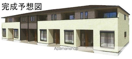 ルミナーレ荒川沖　Ⅱ[2LDK/59.58m2]の外観