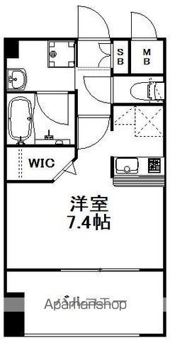 エンクレスト天神MARKの間取り写真