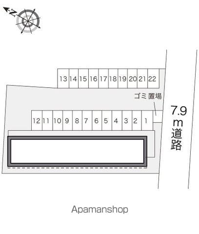 レオパレスエスペランサ 207 ｜ 千葉県鎌ケ谷市富岡２丁目8-17（賃貸アパート1K・2階・23.18㎡） その12