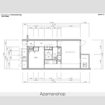 プライムアーバン市谷仲之町[1LDK/45.75m2]の間取図