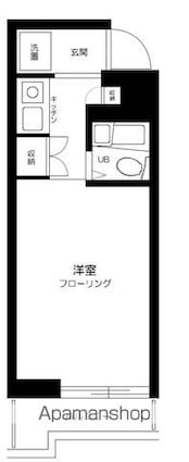 メインステージ井荻駅前[1R/16.1m2]の間取図