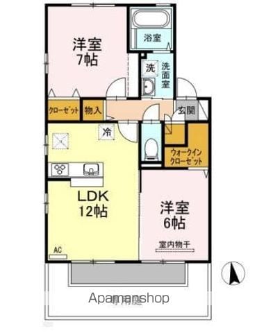 T’Sスクエア D棟の間取り写真