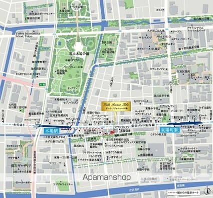 東京都江東区東陽３丁目[2K/25.43m2]の周辺2