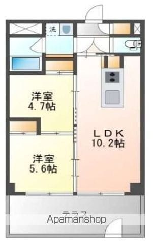 庭園レジデンス西館の間取り写真