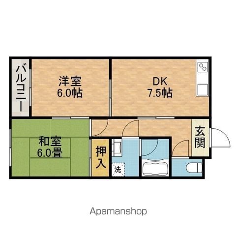 シエテ高槻の間取り写真
