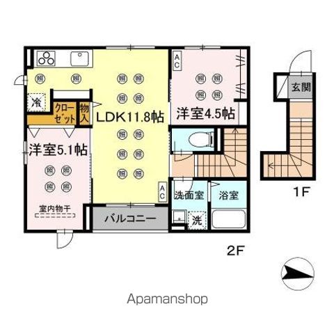 DーROOM富沢西5丁目の間取り写真