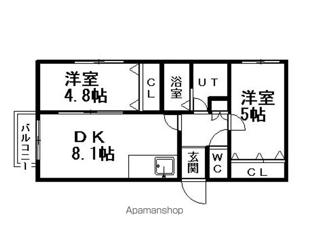 MAISON DE 桜の間取り写真