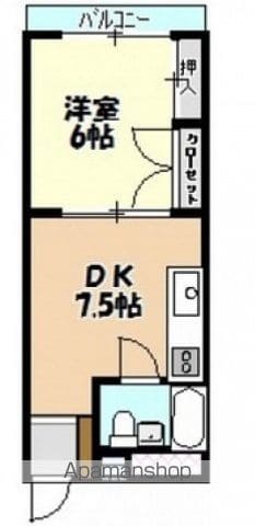 免出ビルの間取り写真