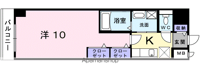カンパニュラの間取り写真
