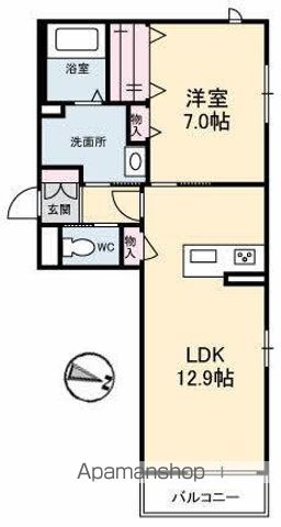 LAPAIX栗林の間取り写真