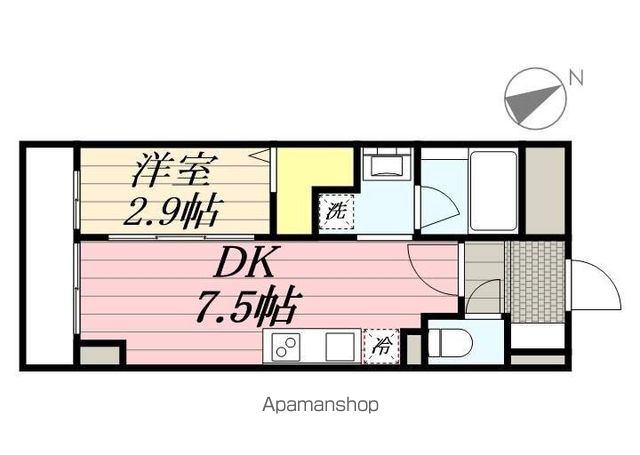 【セントオハナ立川の間取り】