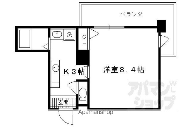 ティムール九条の間取り写真