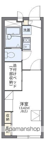 レオパレス片岸の間取り写真