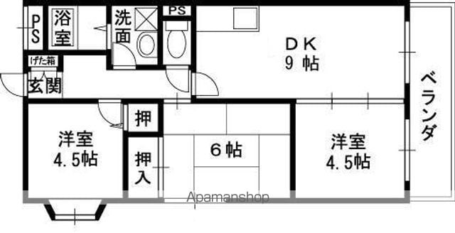 カーサフィオーレ弐番館の間取り写真