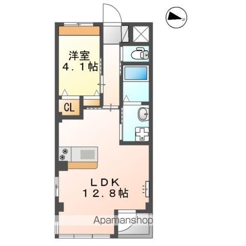 アムール菊陽の間取り写真
