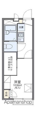 レオパレスYOKOMIZOIIの間取り写真