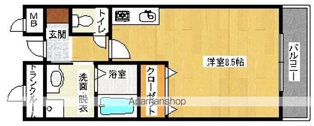 ドミールアプリコットの間取り写真