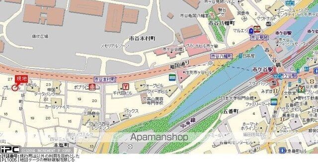 カテリーナ市ヶ谷[1K/18.68m2]の周辺4
