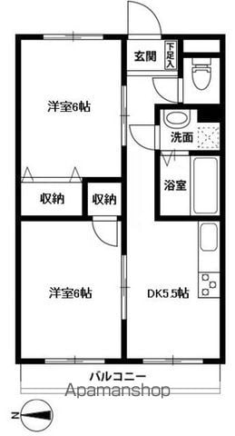 サンヒルズ東戸塚の間取り写真
