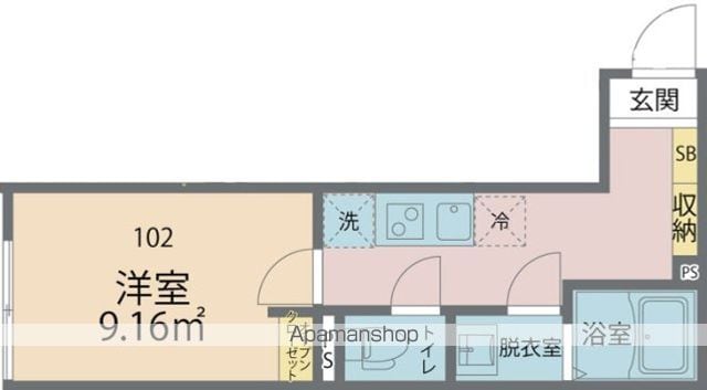 カインドネス東大和NORTHの間取り写真