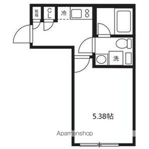 ルーデンス本蓮沼Ⅱ 101 ｜ 東京都板橋区泉町16-13（賃貸マンション1K・1階・18.05㎡） その2