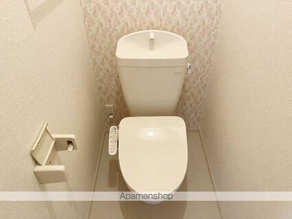 サンディーア　Ａ棟[2LDK/59.85m2]のトイレ