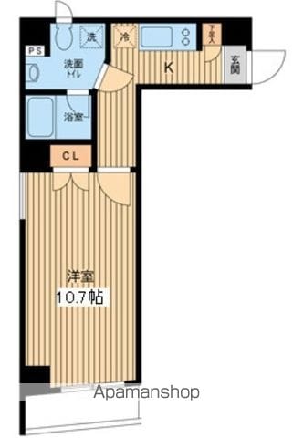 エスティメゾン武蔵小山の間取り写真