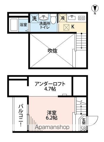 ステラ川西の間取り写真