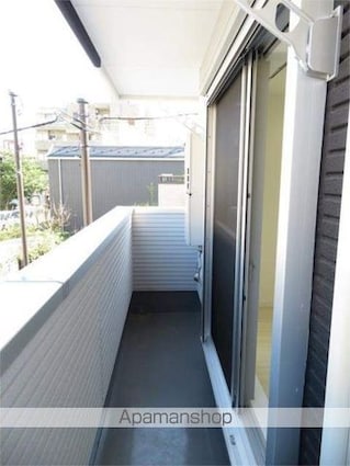 ＮＳＧＡＴＥ二子玉川[1K/18.2m2]のバルコニー