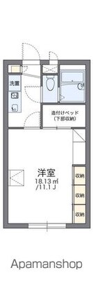 レオパレスエスポワール[1K/26.49m2]の間取図