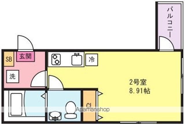 KNレジデンスの間取り写真