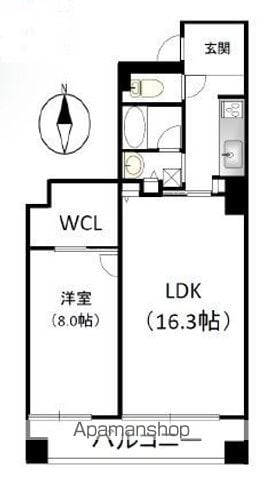 ブラービ南船場の間取り写真