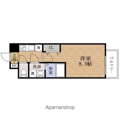 RESIDENCE大阪レトログラードの間取り写真
