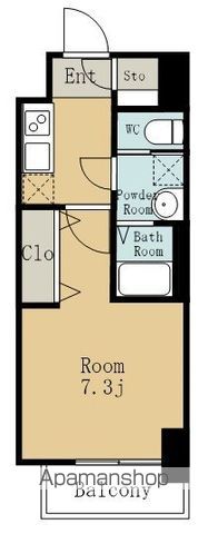 S−RESIDENCE名駅南の間取り写真
