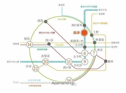 プラウドフラット根津谷中[1K/25.25m2]のその他内装1