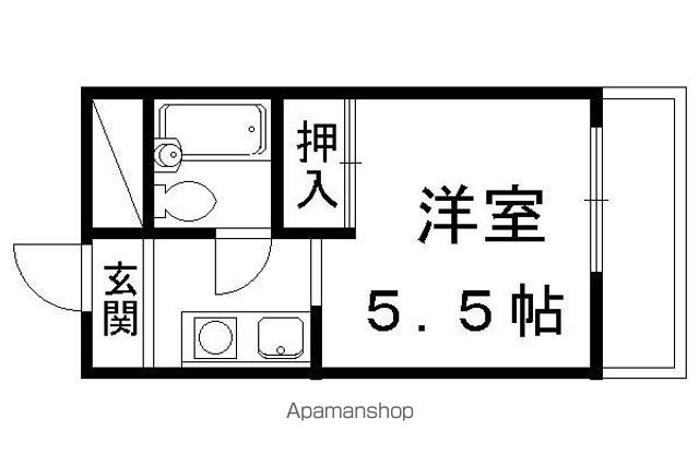 ハイツ協栄の間取り写真