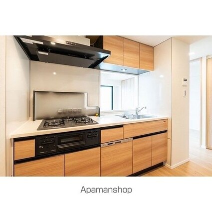 市谷台町坂フロント[2LDK/49.18m2]のキッチン